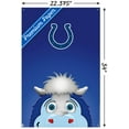 thumbnail image 3 of NFL Indianapolis Colts - S. Preston Mascot Blue 20 Wall Poster with Pushpins, 22.375" x 34", 3 of 6