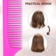 thumbnail image 4 of 3 Pieces Plastic Rat Tail Comb Pintail Comb Fiber Teasing Comb 9 Inch Styling Comb with Thin and Long Handle for Men Women Girl Salon Home Supplies, 4 of 5
