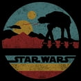 thumbnail image 2 of Mens Star Wars AT-AT Retro Circle Lightweight Hoodie, 2 of 4