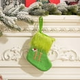 thumbnail image 6 of Xuniizn Personalized Christmas Stockings with Initials - Custom Embroidered Stocking Set, Luxury Velvet Xmas Stockings for Family, Holiday Christmas Decorations, Green, New Model H, 6 of 6