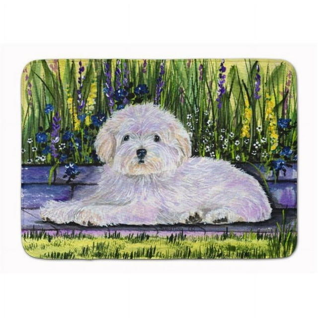 Carolines Treasures SS8430RUG Coton de Tulear Machine Washable Memory Foam Mat