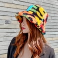 thumbnail image 3 of Cosy Bucket Hat 56 58cm Mujeres Hombres Sombrero Colorful + Cozy Bucket Hat 56 58cm Mujeres Hombres Zulema Gorras De Pescador Mujer Hombre, 3 of 8