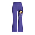 thumbnail image 4 of DISNIMO Blue Halloween Girls Pants Yoga Size 12 Summer Fall Winter Solid Long Flared Leggings for Kids Bell-bottomed Pants Kids Bell Bottoms with 2 Pockets High Waist, 4 of 7
