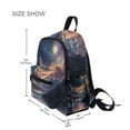 thumbnail image 3 of FORMRS School Backpack with Front Zippered Pocket 12" Student Travel Daypack, Ethereal Mountain, 3 of 6