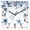 LightSkyBlue, variant on Sage Green Eucalyptus Coastal Wooden Wall Clock Silent Non Ticking, Beach Conch Jellyfish Square Wall Clocks Battery Operated, Decor Clock for Home Office, Living Room, Kitchen, 10 Inch