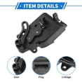 thumbnail image 2 of Actuador de la puerta de mezcla del calentador HVAC compatible para Audi A3 1996-2003 de plástico duradero negro, 2 of 7