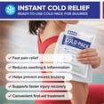thumbnail image 2 of American Hospital Supply Disposable Instant Ice or Cold Pack, No Freezer Needed, Activates in Seconds, First Aid & Sports Use, 6" x 9", 1 Each, 2 of 7