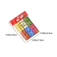 thumbnail image 3 of Vacemry Under $5 Mini Christmas Gift Boxes, 12 Pack Foam Hanging Decorations, Small Present Containers for Tree Decor, Colorful Ornamental Accents for Holiday, 3 of 6