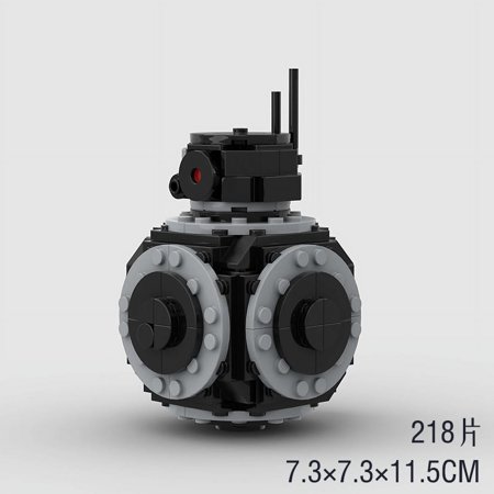 BB-9E Aerospace robots Star MOC Creative Space War machine Model Building Block Racing Brick Toy Christmas Gift City Technical