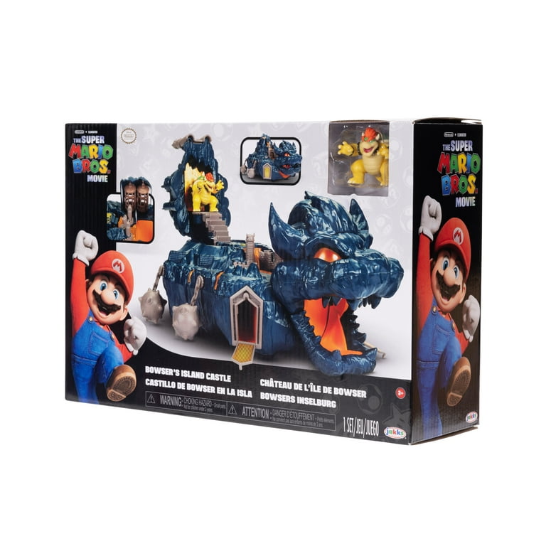 Nintendo Super Mario Deluxe Bowser Battle Action Figure Playset