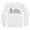 White, variant on Skyline Milwaukee Wisconsin Long Sleeve Shirt Unisex Large White