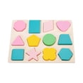 thumbnail image 2 of Juguete de Bloque de Geometría Multicolor de Clasificación de Color Forma para Niños perfke Juguetes de madera para niños, 2 of 9