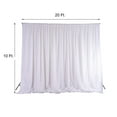 thumbnail image 2 of Balsa Circle 20 feet x 10 feet Fabric Backdrop Curtain White, 2 of 4