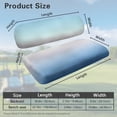 thumbnail image 7 of Garronmavis Golf Cart Seat Covers Blue Golf Cart Elastic Seat Covers for Outdoor Protection Smooth Surface Gradient Color Interior Accessories, 7 of 7