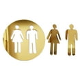 thumbnail image 2 of Restroom Signs Identification Placard for Restaurant Commercial Fernando baño, 2 of 8