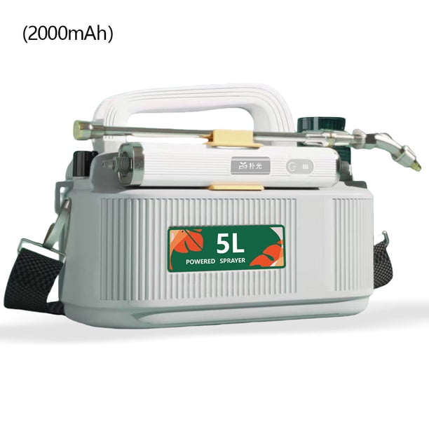 Electric Mister Sprayer Herramienta de riego portátil con carga USB (blanco 2000 mAh)