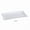 Bone White, variant on Yanco ML-210 Porcelain Rectangular Plate, Super White - 10 x 7 in. - Pack of 24