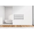 thumbnail image 2 of Amplia Dual 12-Bar Hardwired and Plug-In Electric Towel Warmer in Brushed Stainless Steel, 2 of 6