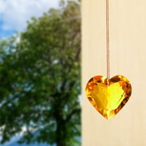 Dongrere Suncatchers for Windows Hanging Stained Crystal Decor for Wedding Party Christmas Tree