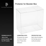 Pokemon Booster Box Protector Case – UV & Scratch-Resistant .50mm Thick