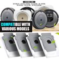 thumbnail image 2 of 12 PCS Vacuum Bags Compatible for IRobot i7 i7+ i7 Plus (7550) i3 i3+(7550) E5 E6 s9+ (9550) I & S Series Clean Base iRobot Authentic Replacement Parts Automatic Dirt Disposal Bags iRobot, 2 of 7