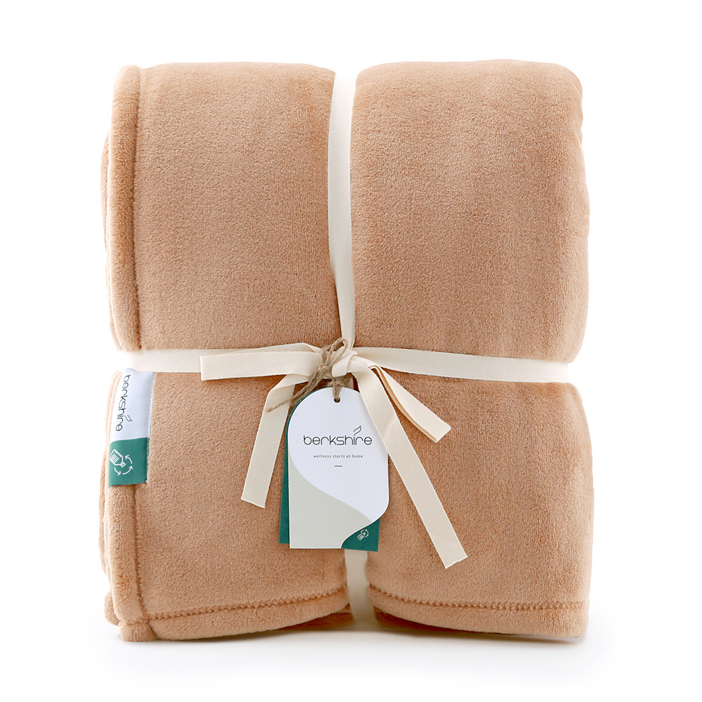 Berkshire Golden Yellow Recycled Velvetloft Blanket King