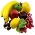 thumbnail image 1 of MYG Fake Fruit Artificial Realistic Lifelike Decorative Foam Fruits & Vegetables for Hand Made Home, Kitchen, Party Decor (1 Set Assorted Fruit Mix), 1 of 5