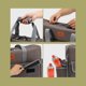 thumbnail image 4 of Bolso CAMPINGMOON Bolsa de lona de gran capacidad Herramientas multifuncionales para picnic Vajilla Tazas Paquetes de almacenamiento Acampar al aire libre Horno de dos cabezales Bolsos de transporte CAMPINGMOON Bolso, 4 of 7