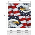 thumbnail image 5 of American Flag Welcome Magnetic Mailbox Cover, Mailbox Wrap Decorative for Garden Yard Home 25.5x21 in, 5 of 6