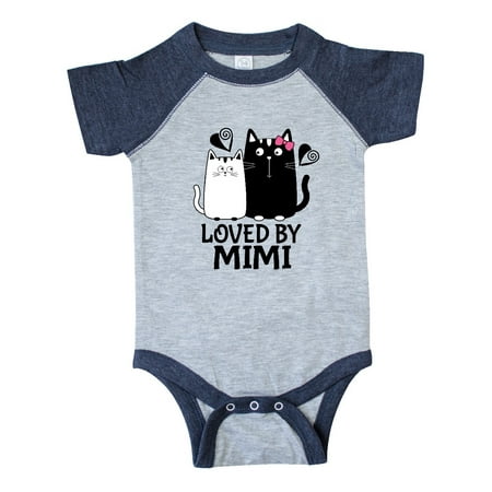 

Inktastic Granddaughter Loved By Mimi Baby Gift Gift Baby Boy or Baby Girl Bodysuit