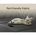 thumbnail image 3 of Morden Fort Linen Loveseat for Living Room Furniture Sets, Fabric Couch Gray, 3 of 9