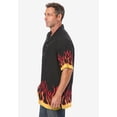 thumbnail image 2 of Men's Big & Tall Tropical Rayon Short-Sleeve Shirt, 2 of 6