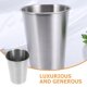 thumbnail image 3 of UPGRATOR Vaso Metálico De Acero Inoxidable 304 Ideal Para Bebidas Frías Y En Exteriores, 3 of 8