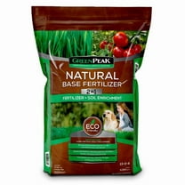 GreenPeak Natural Base All-Purpose Lawn Fertilizer For All Grasses 5000 sq ft