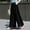 Black, variant on Outfmvch Wide Leg Linen Pants for Women Culottes Drawstring Pants Women Baggy Linen Wide Leg Women' S Culottes Long Lounge Pant Gaucho Pant Long Lounge Travel Pants Capri Baggy Wide Leg Beige S-3XL