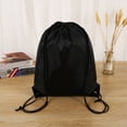 thumbnail image 4 of UDIYO 12 Colors Optional Drawstring Backpack Bags Sack Pack Tote Sport Storage Polyester Bag for Gym Traveling, 4 of 6