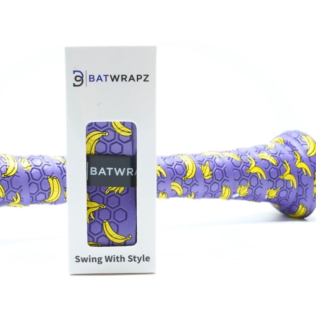 Grip para bate de béisbol BatWrapz Banana para sóftbol