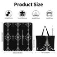 thumbnail image 2 of Bohemian Pattern Picnic Blanket Waterproof Outdoor Beach Blanket Hand-held Pad Suitable for Travel, Camping, Beach, Family Gatherings, 2 of 7