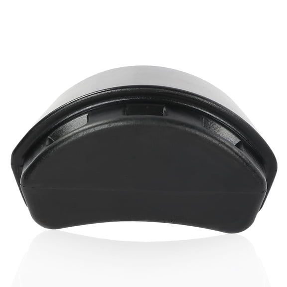 CROSSDESIGN Front Bumper Rubber Pad Fit for Jeep Liberty 2002-2007 Black