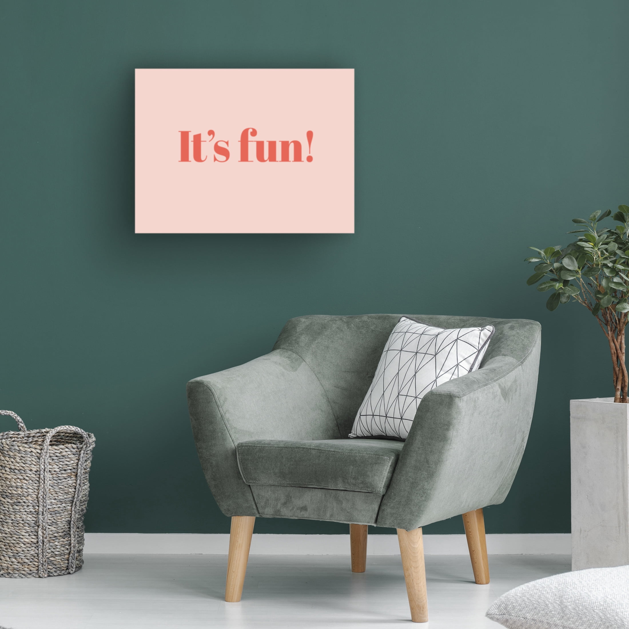 Trademark Fine Art Saskia Nickles It's Fun! Canvas Wall Art