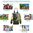 thumbnail image 6 of Bingfone Daisy Koala Pattern Youth Classic Hoodies Soft Hooded Pullover Sweatshirts for Girls and Boys, 6 of 6