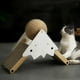 thumbnail image 5 of Rascador para gatos de papel corrugado, tablero para rascar, cuidado de garras, juego interactivo para gatos Marrón, 5 of 9