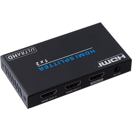 Download Monoprice 115258 Blackbird 4k Pro 1x2 Hdmi Splitter Black 4k 30hz Hdcp 2 2 Compliant 3d Frame Sequential Video Support Dolby Truehd Support Walmart Canada