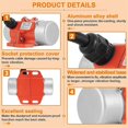 thumbnail image 3 of 30W Concrete Vibrator Screen, Vibration Motor with Speed Controller, Waterproof 3600RPM for Sand Shaking Table US Plug, 3 of 5