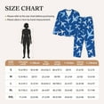 thumbnail image 5 of Uemuo Airplanes in the Sky Pattern Womens Pajama Sets,PJ Set for Women,Pajamas for Women Logo,Long Sleeve Pajama Set for Women,Soft Long Sleeve Top With Pants-Large, 5 of 9