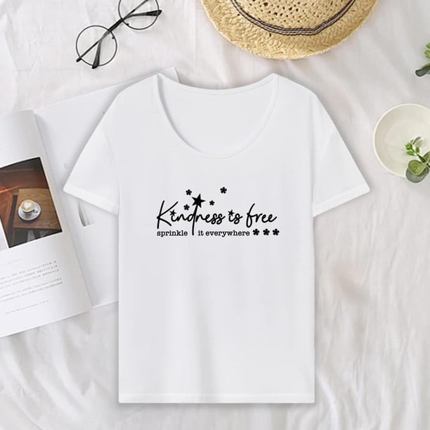 Camiseta básica para mujer Fernando camiseta de cuello redondo suave XL
