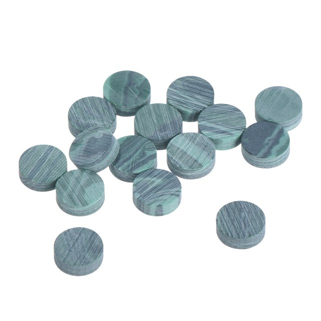 Unique Bargains Guitar Fretboard Inlay Dots Green Shell Fingerboard Inlays Mark Point For Guitar, Pack of 15