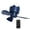 Blue, variant on Tibvox Compactly Camping Ceiling Fan USB Operated Adjustable Speed Quiet Operation