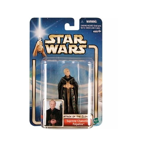 Episode 2 Supreme Chancellor Palpatine Action Figure for sale online Hasbro Star Wars 