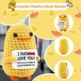thumbnail image 2 of Easter Basket Essentials Stuffers Duck – Handmade Emotional Cheer Support Positive Funny Pickle Potato Nuggets for Men Women Friends Coworkers, Birthday for Him Her, 2 of 4